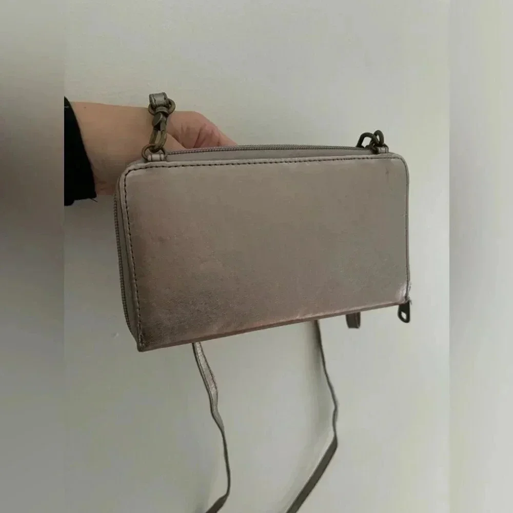 The Sak Silver Crossbody Wallet - Picture 4 of 9